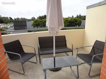 appartement f2 avec terrasse lambres lez douai