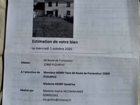 maison 2500 m3 terrain constructible   pas d agence   passage par notaire peinture en.cout