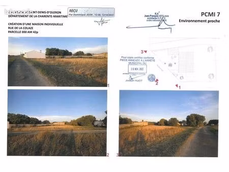 vente terrain constructible saint-denis d'oleron