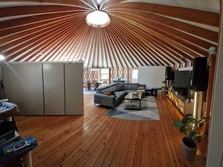 yourte contemporaine de 9m 64m²