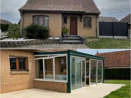 maison individuelle 4 pièces 85m² + véranda 15m²