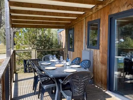 vends mobil chalet 3 chambres sur parcelle ou transportable sur le terrain de votre choix