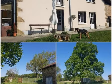 maison avec grange sur 3 ha. pleine nature