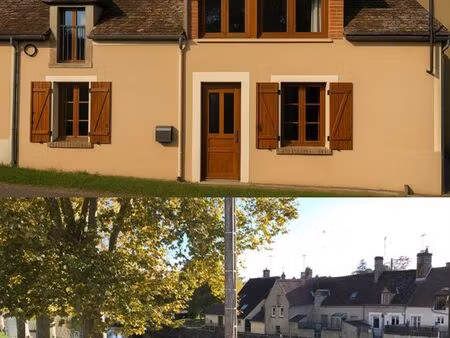 maison de charme t4 avec vue imprenable sur le canal-location -meublée ◊ châtillon‑coligny