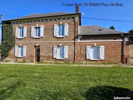 vente | maison | 7p | 3ch | 170 m² | saint-aubin-en-bray