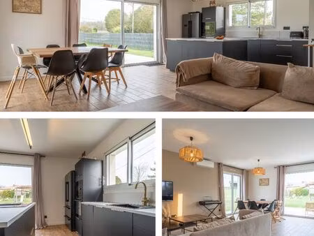 maison moderne 4 chambres et terrain de 1400m2