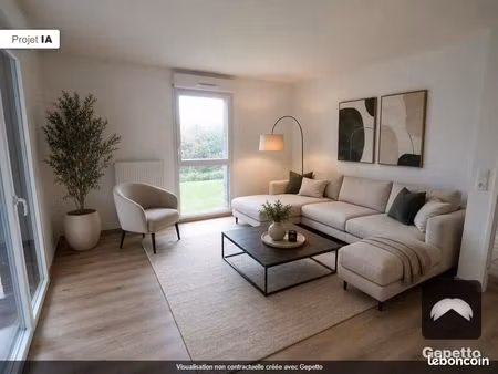 appartement 2 pièces 44 m²