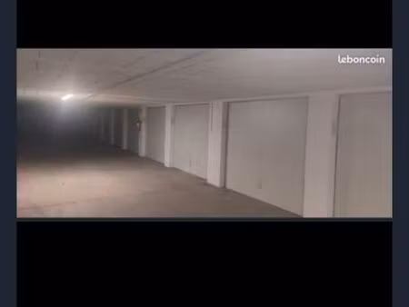 garage souterrain fermé