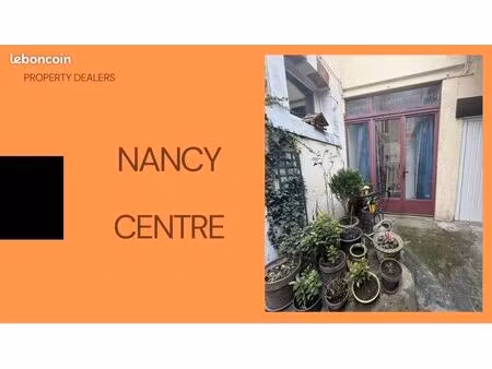 plateau local commercial à réhabiliter à nancy commanderie