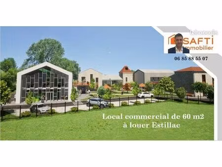 local commercial 60 m² estillac