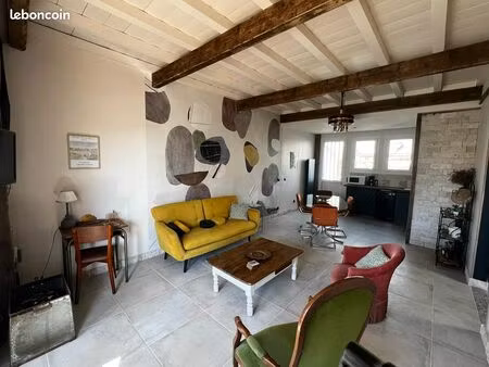 maison plain-pied 2 chambres jardin