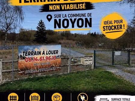 terrain à louer