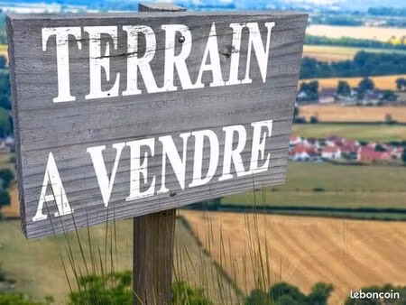 terrain 500 m² chappes