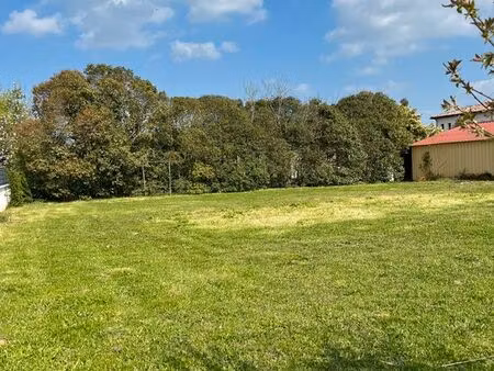 beau terrain a vendre