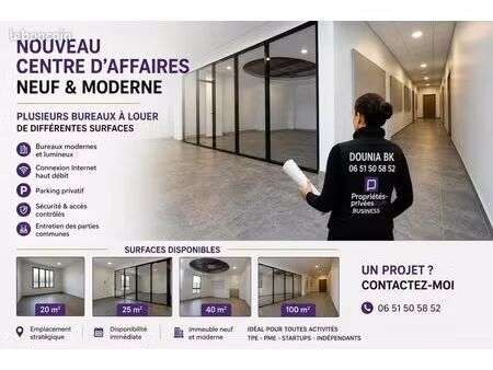 bureau 19 m²