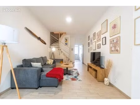 maison 2 chambres + bureau avec jardin | rue de metz