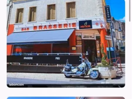 restaurant  brasserie bar  pmu fond de commerce