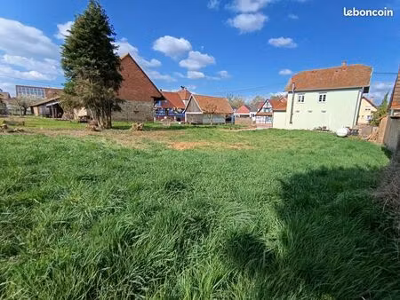terrain de construction de 7ares au calme à alteckendorf