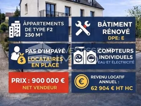 immeuble 242 m² creteil