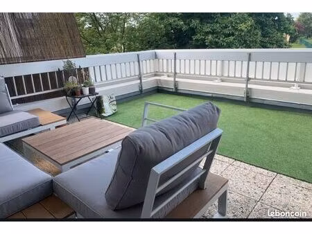 vente appartement t3 de 70m² + terrasse 20m² à villeneuve d'ascq flers bourg