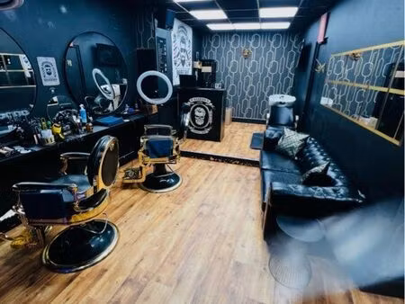salon de coiffure barbier ( barbershop )