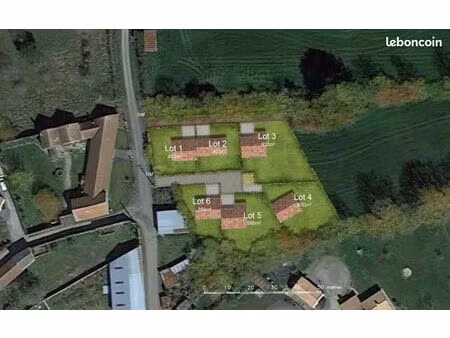 terrain 411 m² limouziniere