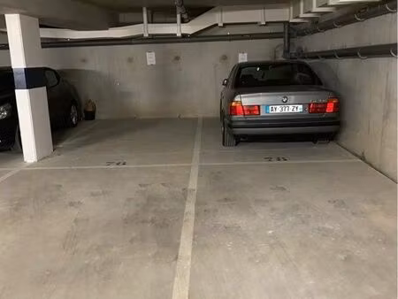 double place de parking