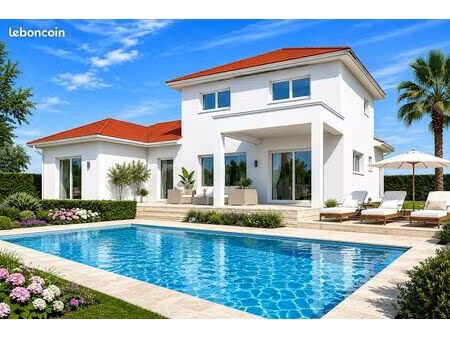 construction moderne de 123 m² habitables + garage