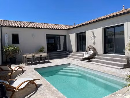 ? maison contemporaine 135 m² – piscine – suite parentale avec dressing – sans vis-à-vis ?