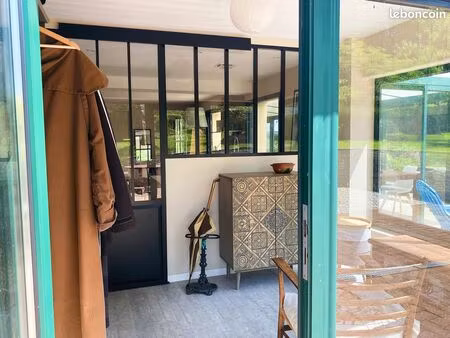maison atypique — 163m² + véranda sud — terrain 7000m² — morbihan 495 000 | à 20 min de va