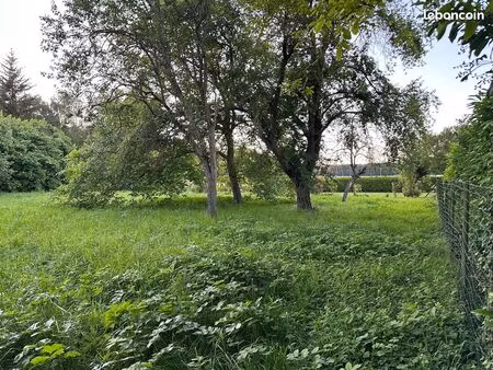 terrain de loisirs exceptionnel – 1600 m² clos & boisé – à 3 minutes de thoiry