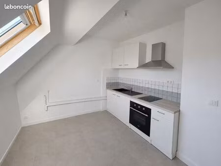 appartement f3 spacieux et rénové de 54 m² avec box sécurisé - centre de nangis  proche ga