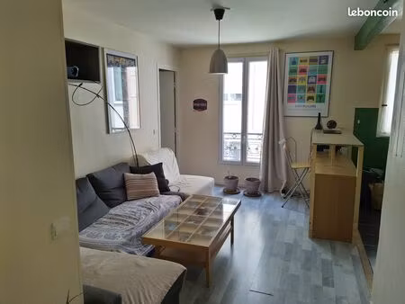 appartement deux pièces (32m²) dans le 19ème arrondissement (paris)