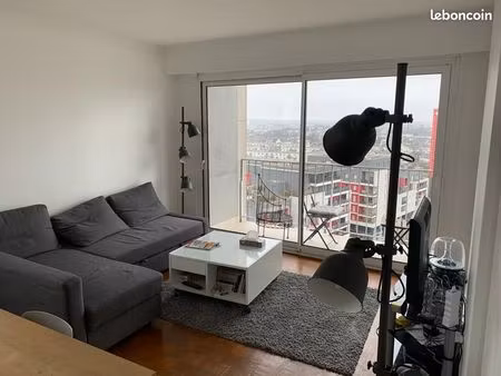 grand appartement lumineux  équipé et meublé  idéal colocation