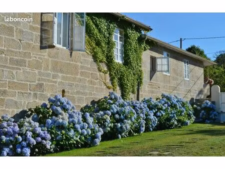 maison de campagne en pierre restaurée dans la galice verte – piscine  jardin  grange et h