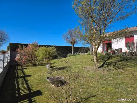 maison 160 m² + terrain 1200 m² – garage  dépendances  fort potentiel