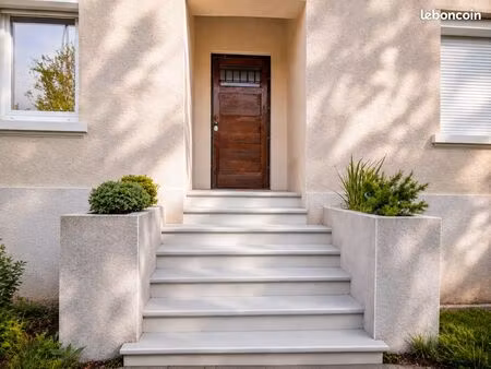 maison individuelle 129 m² – jardin arboré – traversante – pac neuve – ternay