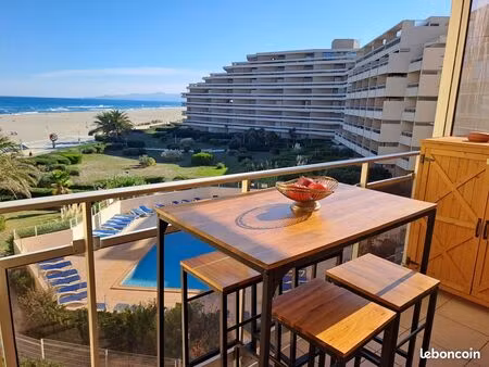 loue appartement t2 bis vue mer climatise avec parking