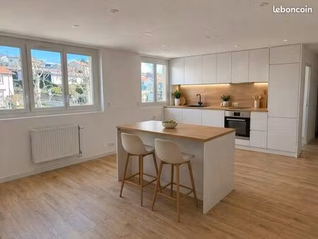 appartement t3 60m2 - secteur idéal - rénové à neuf - parking privée et cave
