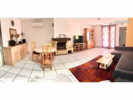 maison 102m2  sur 608m2 terrain