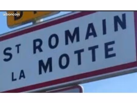 recherche maison à saint romain la motte