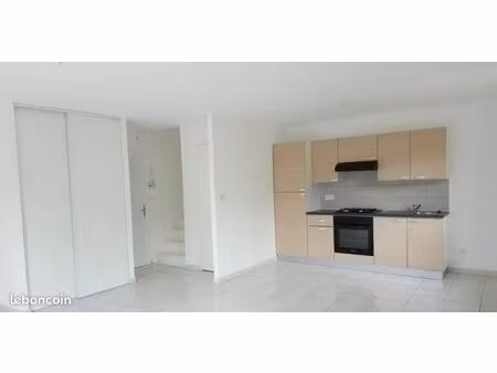 appartement/maison t3 en duplex jardin garage