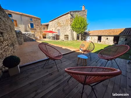 maison de campagne rénovée