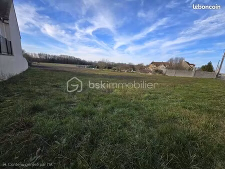 terrain 1 699 m² villenauxe la petite