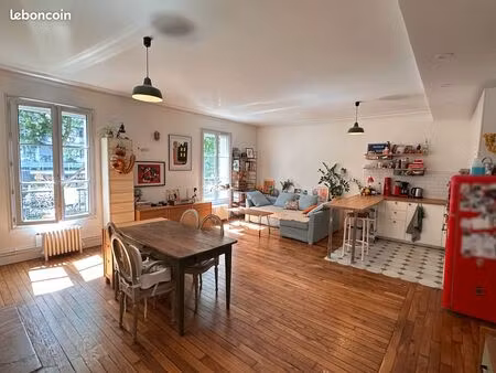 appartement 3 pièces 70 5m2 - rue de meaux - 75019