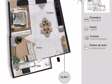 appartement centre ville