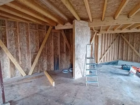 garage rehabilitable en habitation - 150m2 - fort potentiel