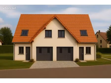 projet construction de deux maisons clefs en main à alteckendorf