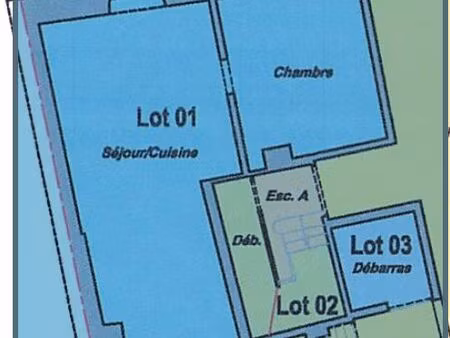 f2 loué investissement locatif sécurisé | cash-flow immédiat | actif patrimonial rentable