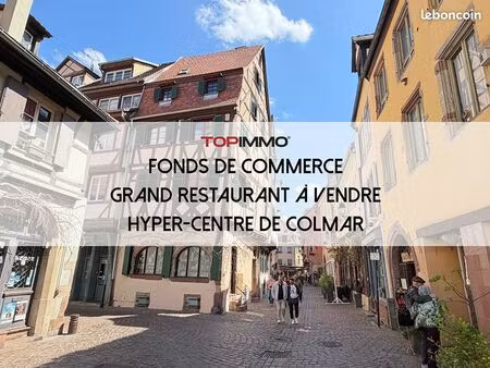 fonds de commerce  restaurant 350 m² colmar